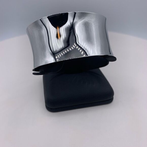 ring, solid 925 sterling silver, adjustable, minimalist, mirror finish, NWOT - Picture 10 of 14